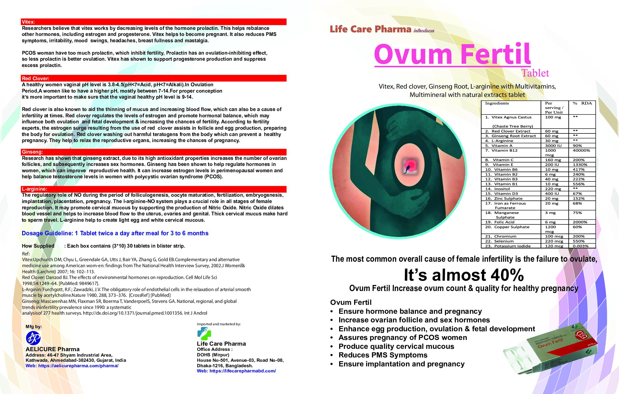 Ovum Fertil Tablets - Image 2